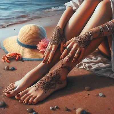 A sunny day by the sea