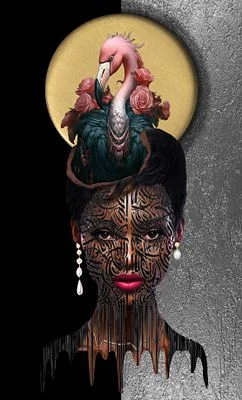 Flamingo Woman