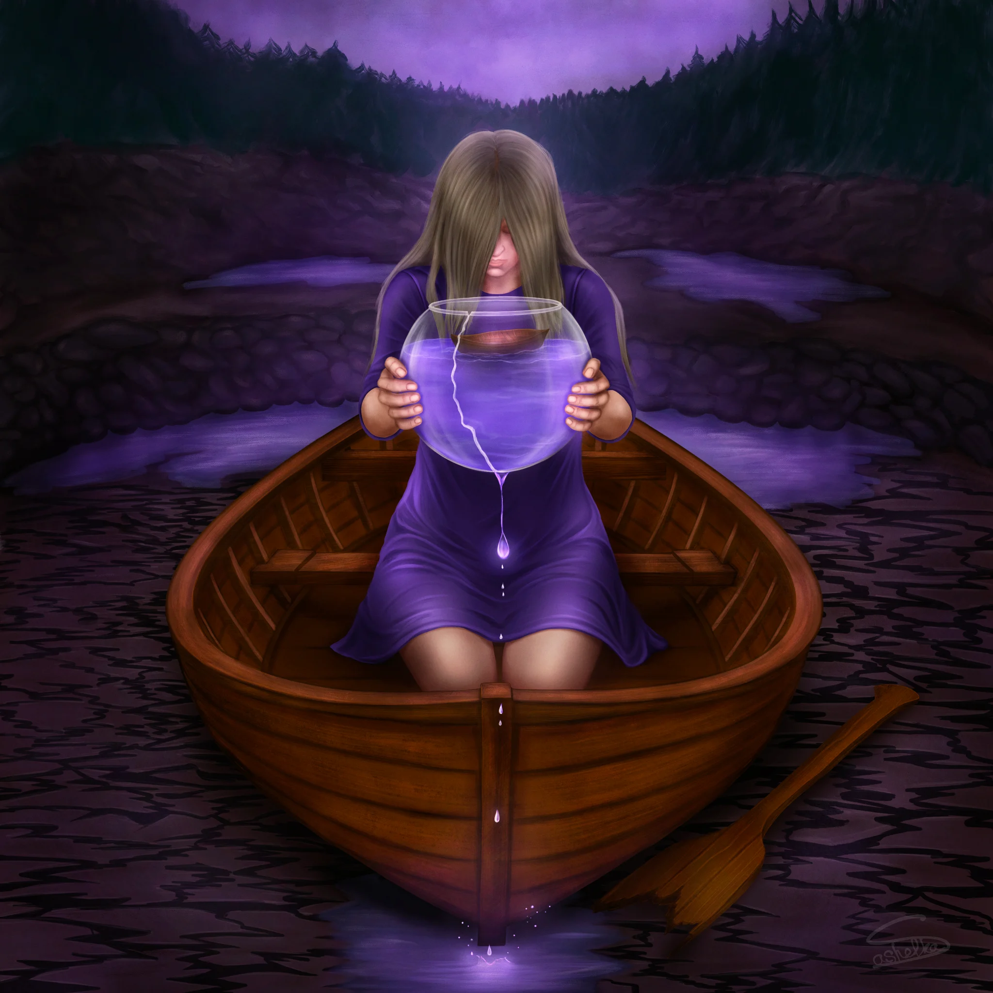 She Becomes the Lake