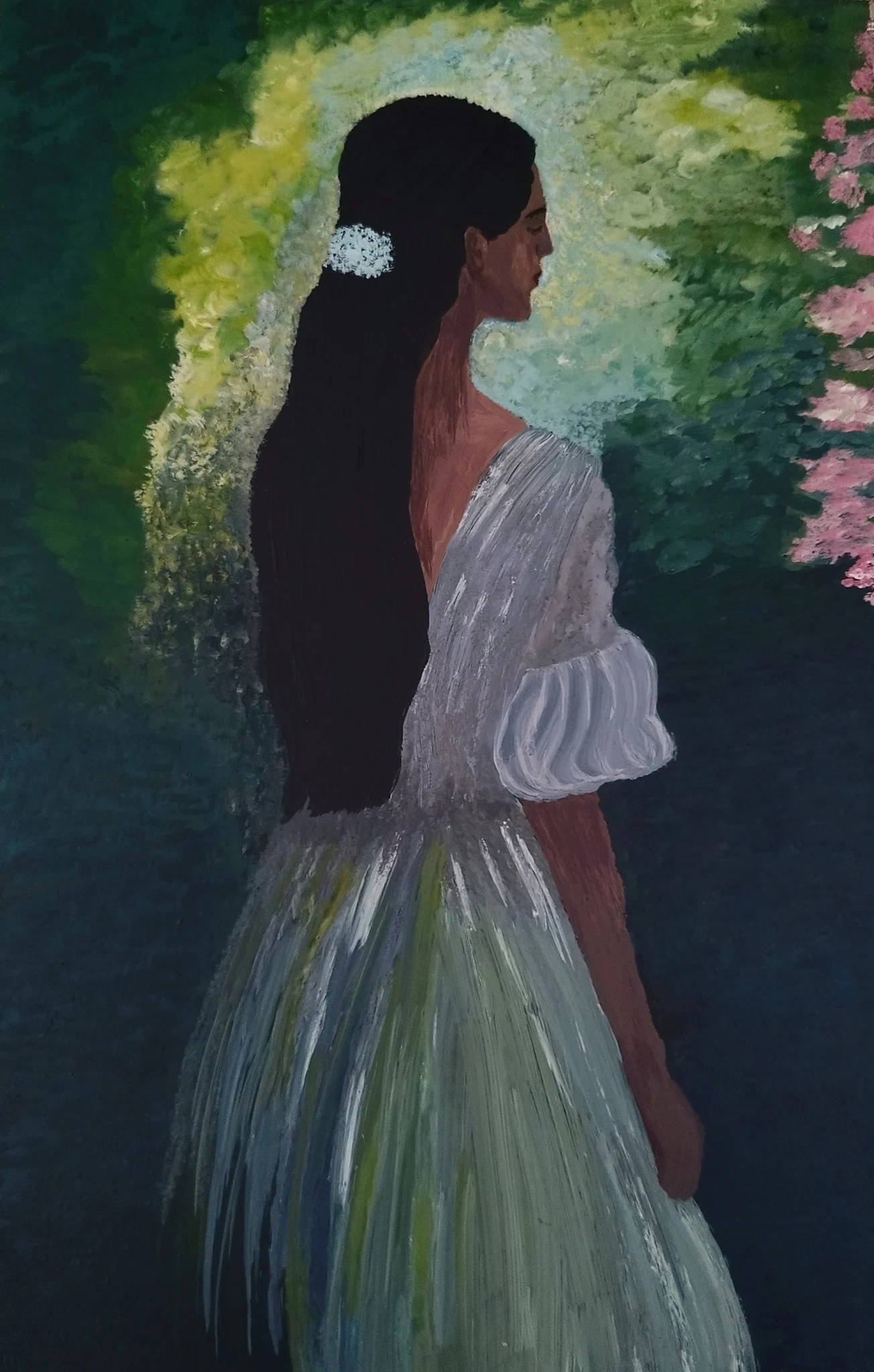 Dance of light and greenery