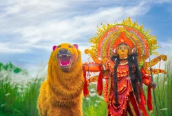 Maa Durga & Her vahana
