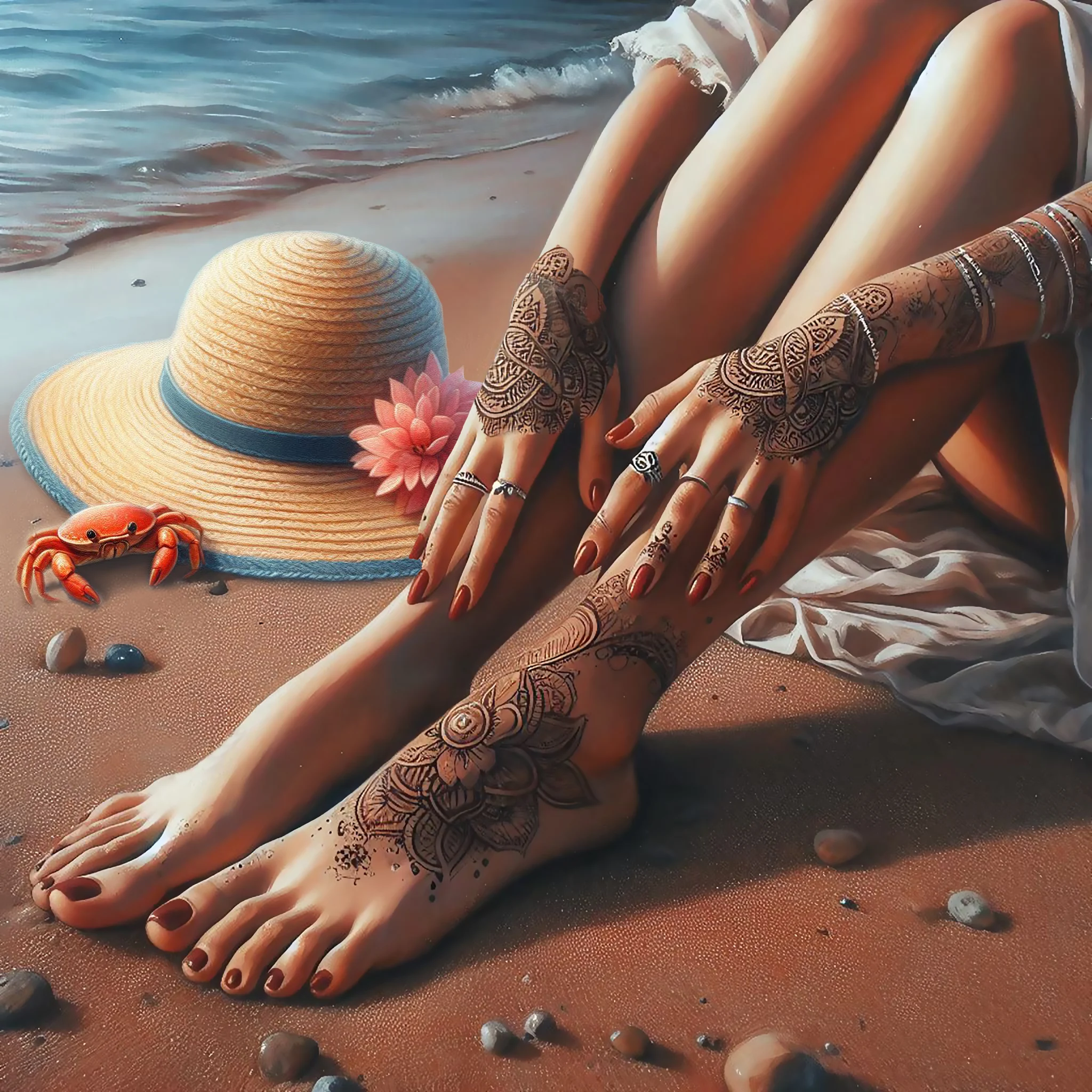 A sunny day by the sea
