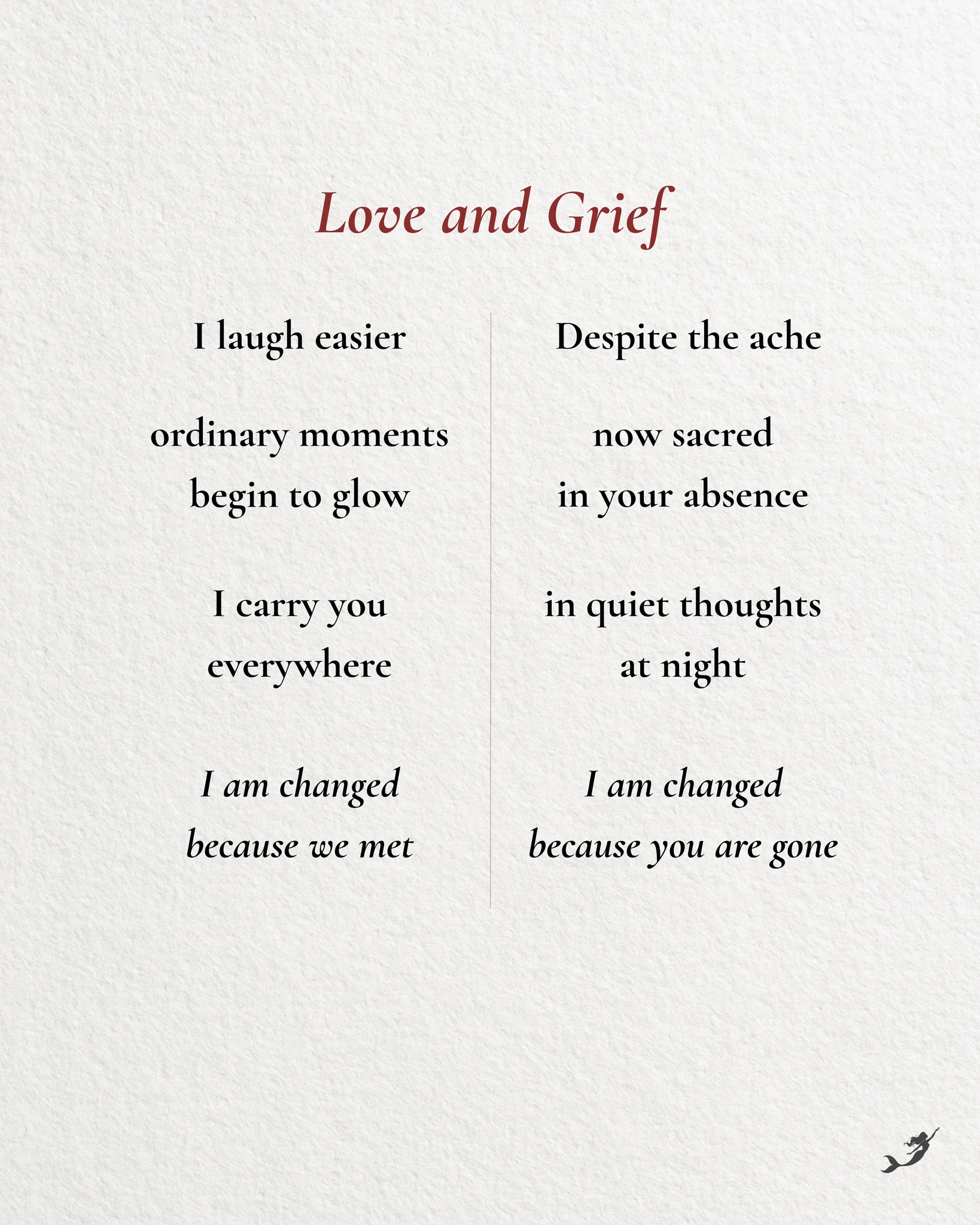 Love and Grief