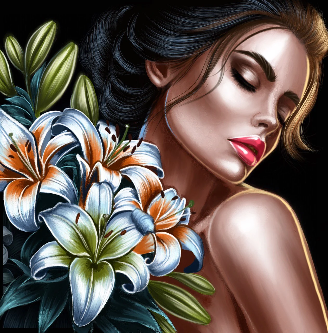 " Tenderness of Lily"