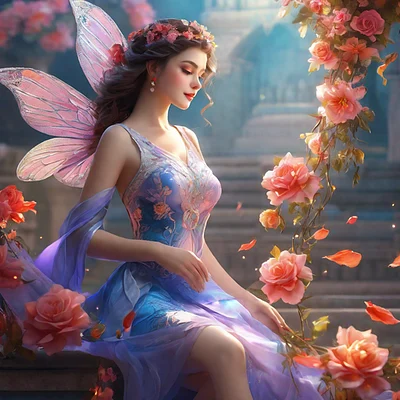 Title: "Radiant Beauty" #1