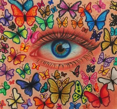 Colorful butterflies