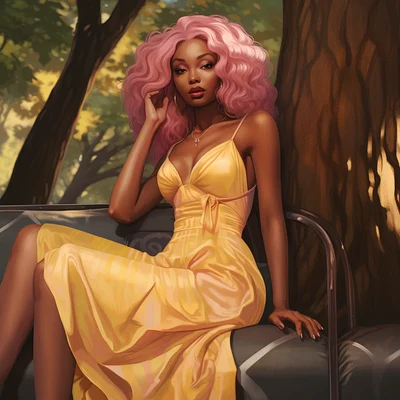 Gorgeous is her name
