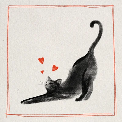 With love, your puss ❤️
