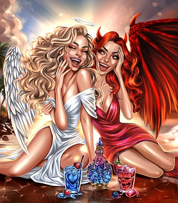 đHeaven and Hell Merged: Cocktail Retreatđ