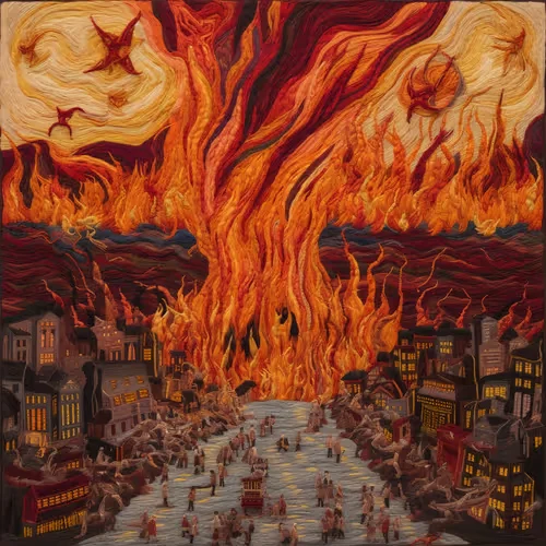 flames