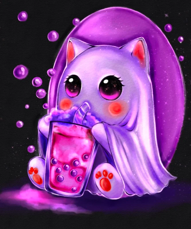 Maybe some bubble tea👻