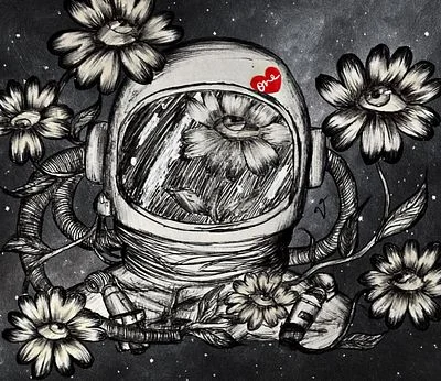 My friend, the astronaut
