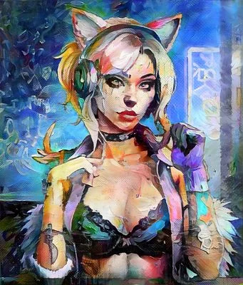 Nano Paint 7 - Cat cosplay
