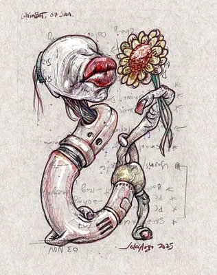 Whimbot 007: 7th January Bloom