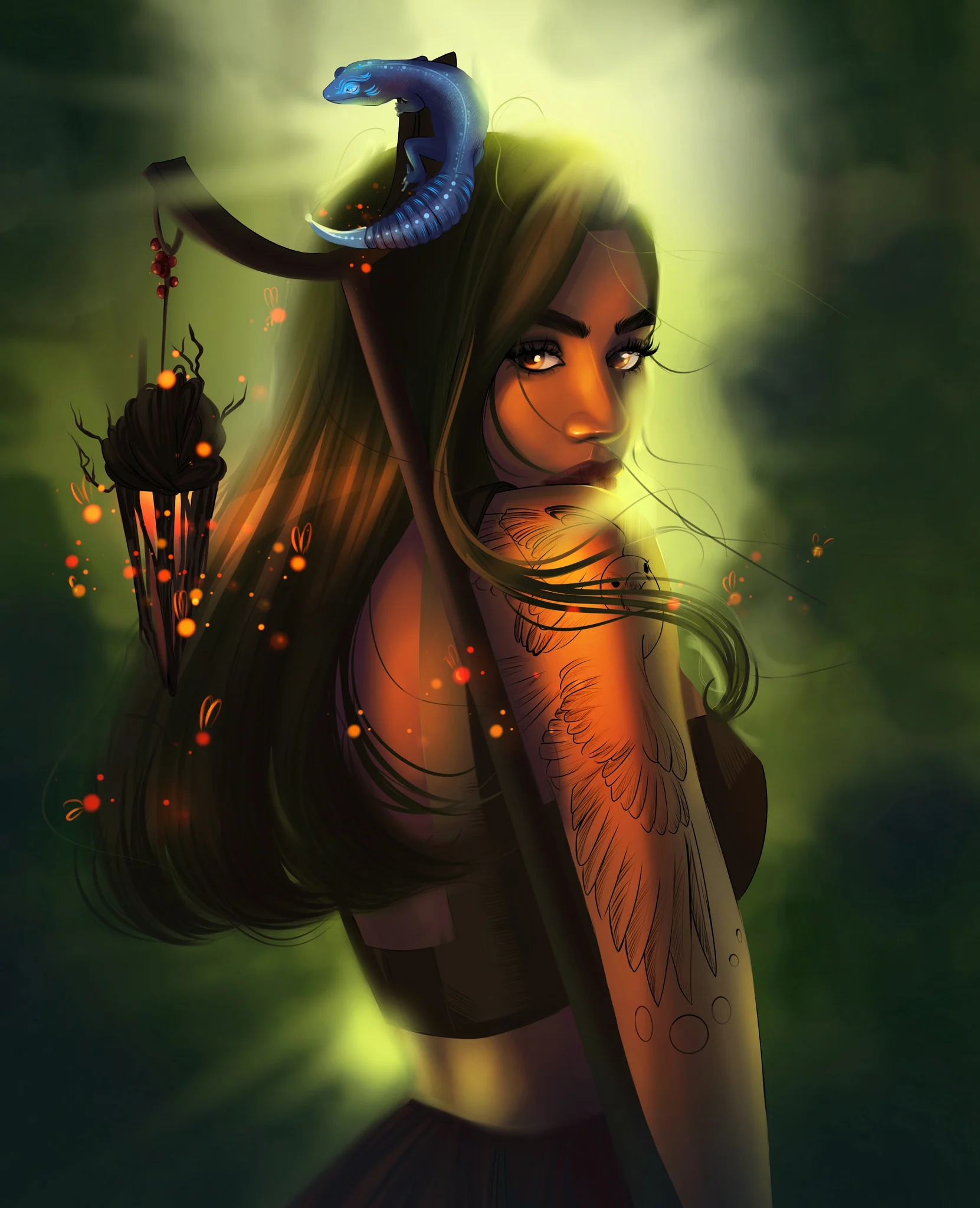 Shepherdess of Forest Fireflies