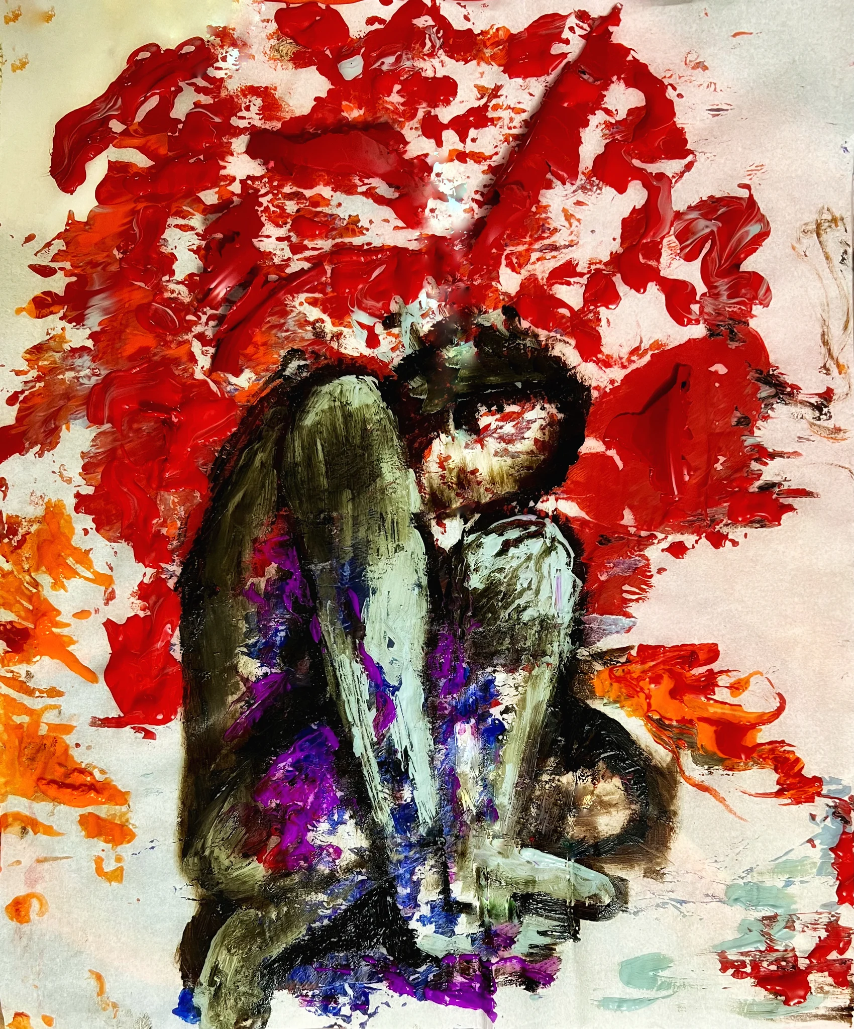 "Silent Scream in Fire"