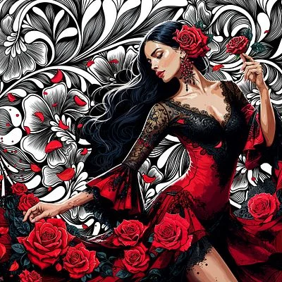 Crimson Spell of Stillness