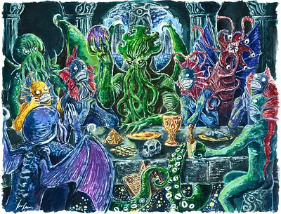 The First Supper...And the last.