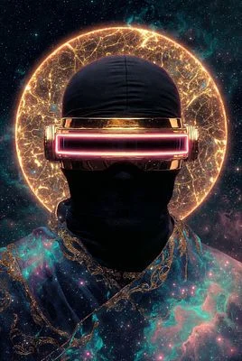 Watcher of the Neon Void