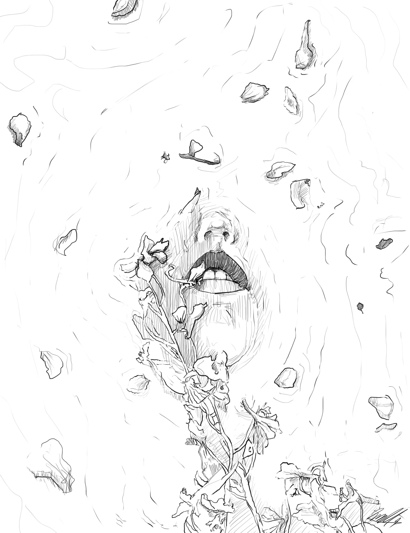 Under the water