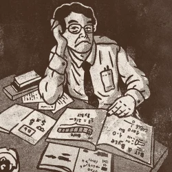 /Imagine: Satoshi inventing Bitcoin