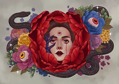 Veil of the All-Seeing Bloom