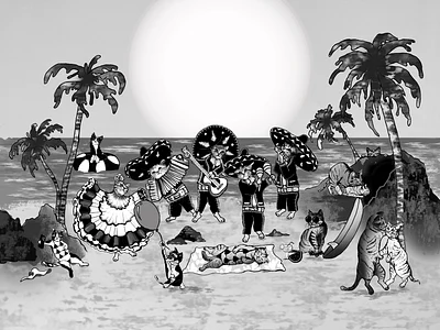 The Cats' Beach