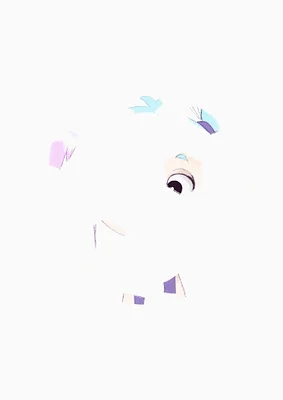 The image of a face