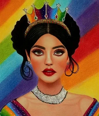 rainbow queen