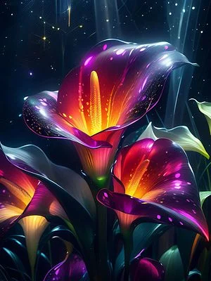 Ethereal Glow: Calla Lily
