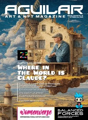 AGUILAR ART+NFT MAGAZINE No. 35 - Special 23Artists Edition