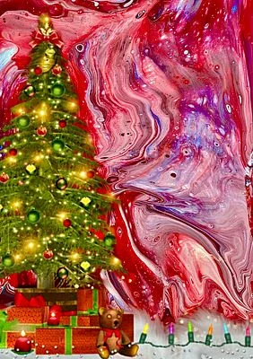 my abstract christmas