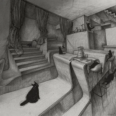 Another Black Cats Room