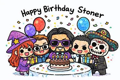 My Chibi 35th Birthday
