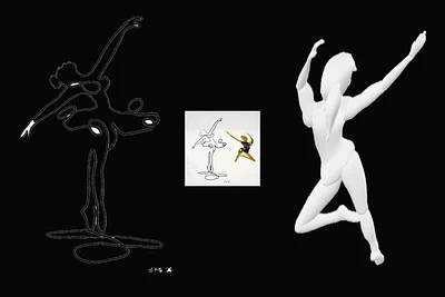 Dual Ballerinas 2023 MotherBear × Pigrasso