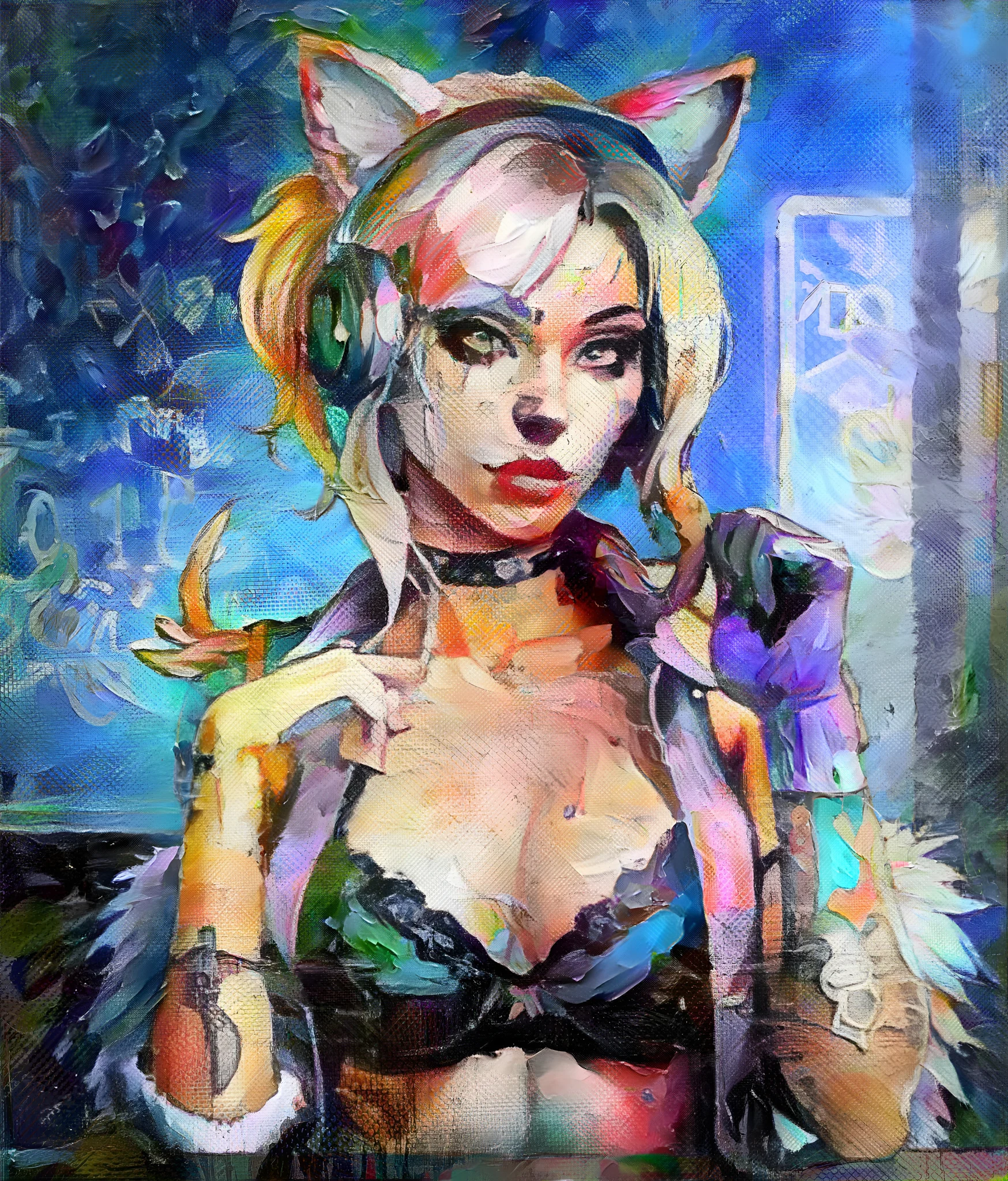 Nano Paint 7 - Cat cosplay