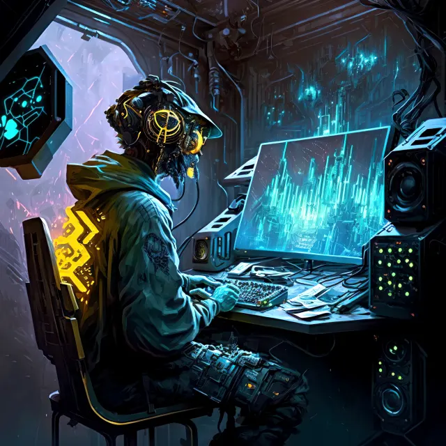 Cyberpunk Musician