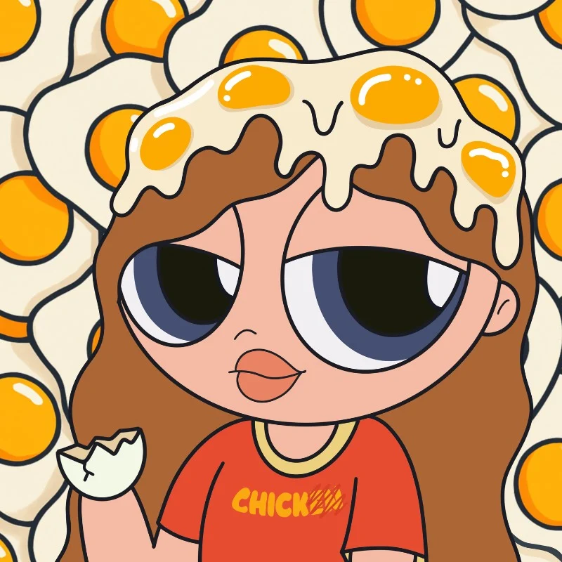 Cutie and eggs