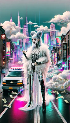 Digital Streets: Neon Echoes