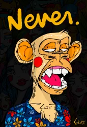 NEVER. BY SABET
