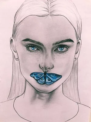 Blue silence