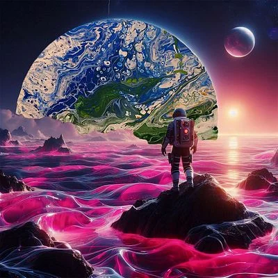 pink planet