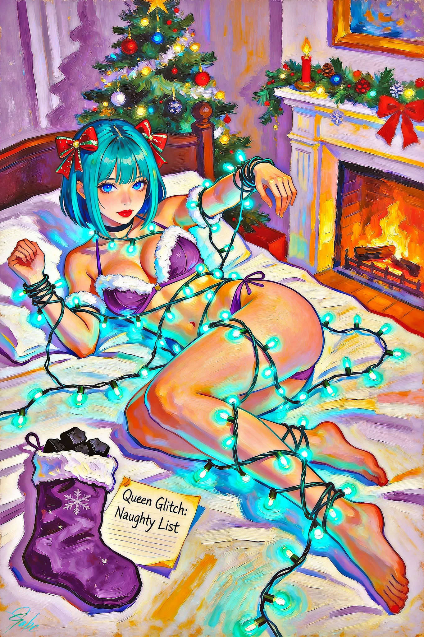🩵🎅Naughty List Glitch🎅🩵