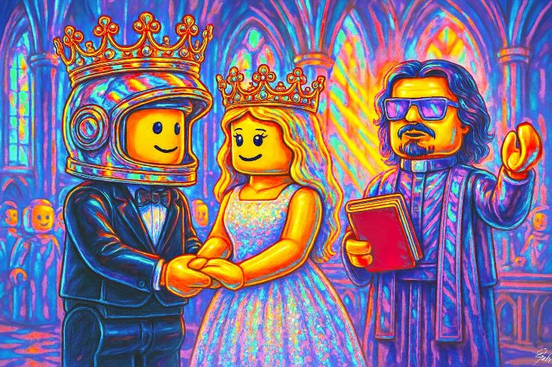 The Royal Wedding of Chaz and Maria