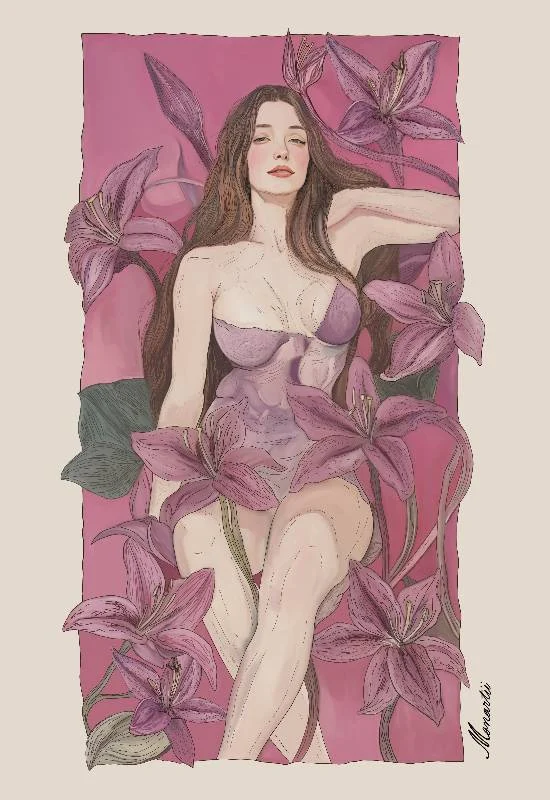 Her Floral Aura
