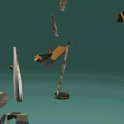 3D Pinwheel #53 Transforming pinwheel Collab 🤝 Chazz Gold @chazz_gold