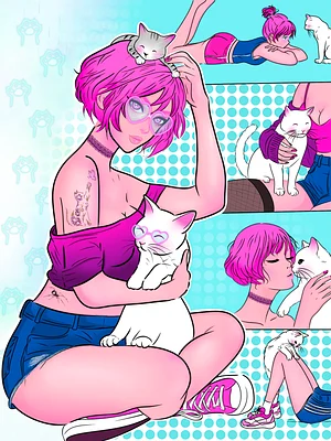 Cat lady