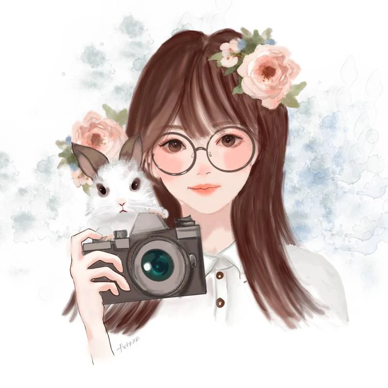 Bunny behind the lens