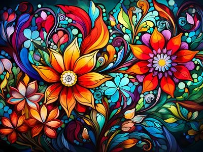 Garden of Colors #5
