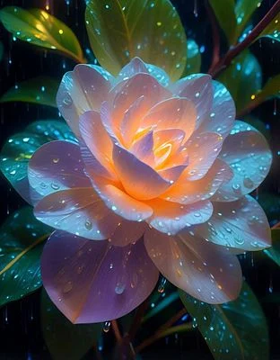 Ethereal Glow: Gardenia